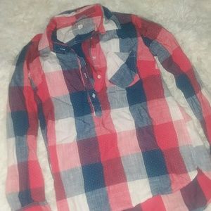 Flannel dress shirt